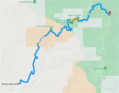 Boise Mountain Bike Shuttle Routes - Bogus Basin Road