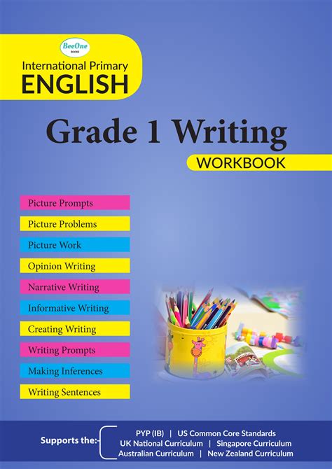 Grade 1 Writing Workbook for Smart Kids | BeeOne