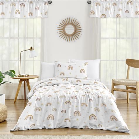 Boho Rainbow Collection Twin Bedding