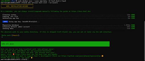 Installing Koel: Your Personal Music Streaming Server