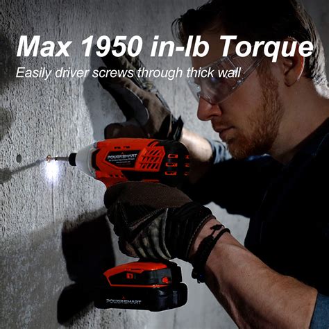 Impact Driver - 1/4 inch Hex Chuck, 1950 in-lbs Torque, 20V Lithium-ion ...