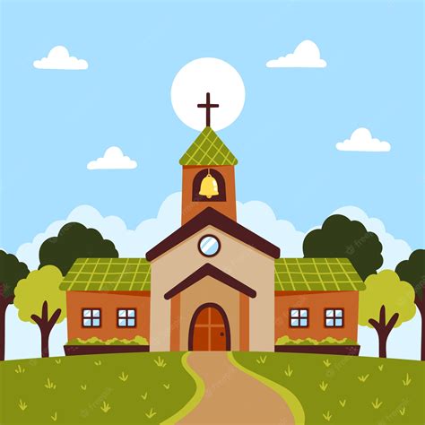 Church Building Clip Art