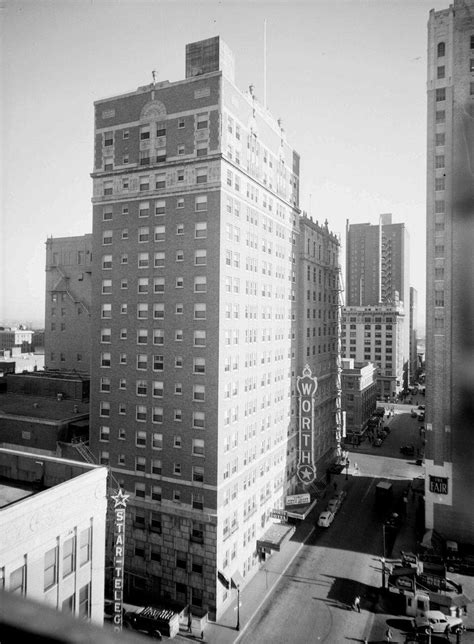 PHOTOS: Fort Worth’s landmark Worth Hotel imploded in 1972 | Fort Worth ...