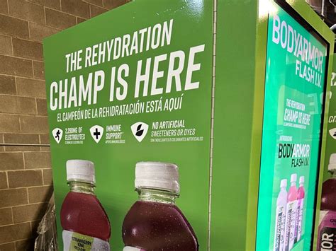 BODYARMOR Flash I.V. Vending Machine Pop-up , Smorgasburg Miami, 3 ...