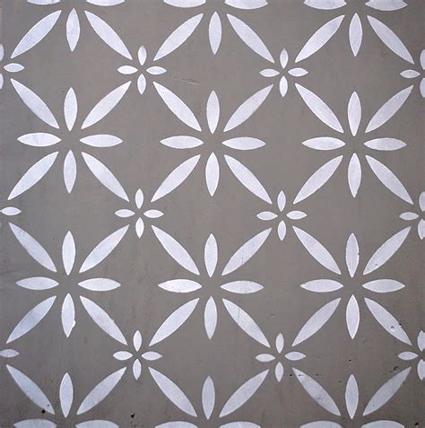 Clementina Floor Stencil for floors, walls, furniture and fabric ...