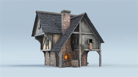 Medieval Blacksmith House