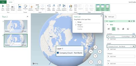 Image result for Excel 3D Map Add In