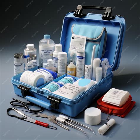 Premium Photo | Emergency medical kit