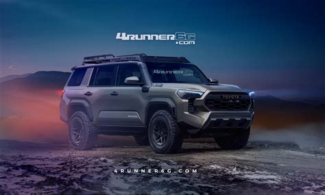 2025 Toyota 4Runner Renderings Envision 2024 Toyota Tacoma-Inspired Family 4x4 - autoevolution