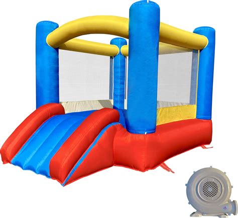 Amazon.com: Wshunlyda1913 Colourful Bounce House with Slide for ...