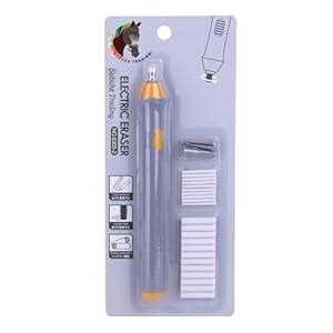 R.S Art Electric Eraser Kit with 22pcs Additional Replaceable Eraser ...
