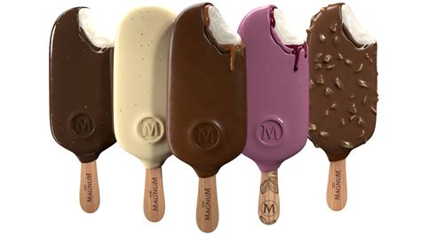 3D Model Magnum Ice Cream Bar Collection - TurboSquid 2351461