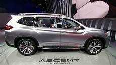 Subaru With 3rd Row by Subaru Ascent Concept Suv Third Row Seating Review Subaru With 3rd Row
