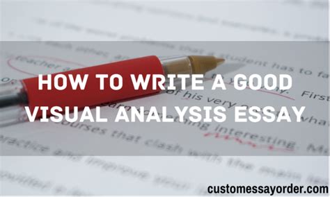 Image result for Visual Analysis Essay Format