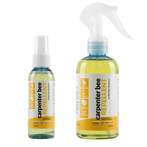 Best Bee Brothers Citrus Carpenter Bee Repellent Spray, Effective Long ...