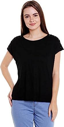 Globus Women Eyelet and Lace Top : Amazon.in: Clothing & Accessories