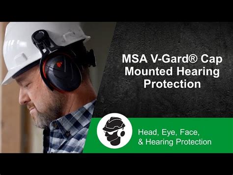 Hearing Protection - MSA Safety, Hearing Protection, left/RIGHT, MEDIUM ...