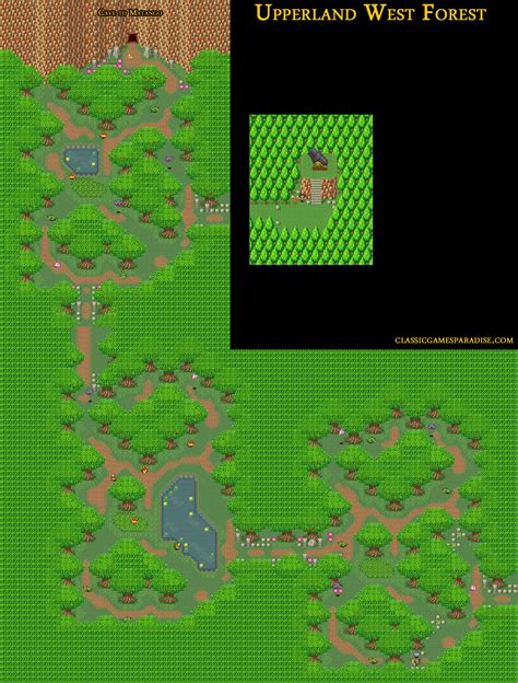 Secret of Mana - Maps - Classic Games Paradise