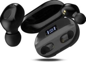 TechBuddy TWS T2 Bluetooth Earbuds Built-in Power Bank 1500mah charging ...