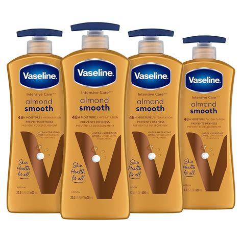Vaseline Intensive Care Almond Smooth Body Lotion - India | Ubuy