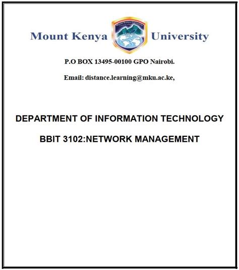 Image result for Network Management PDF Notes