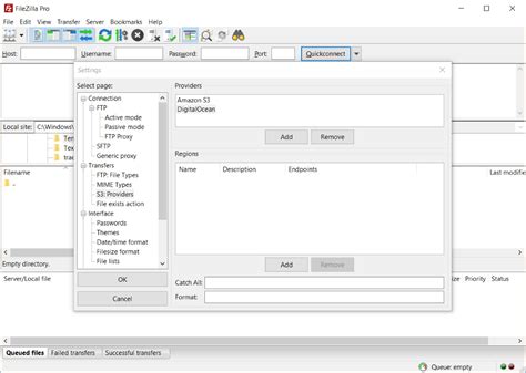 Pro:S3 Provider Configuration - FileZilla Wiki