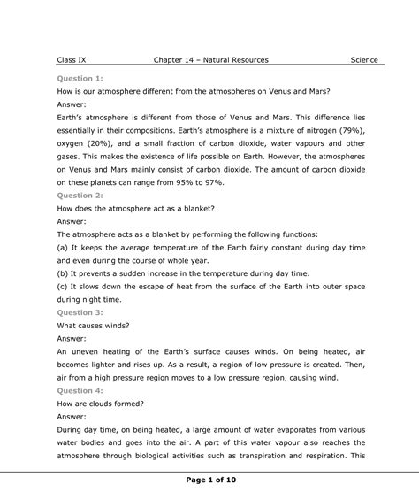 Class 9 Science Chapter 14 Exercise Solutions 的图像结果