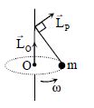 A small mass m is attached to a massless string whose other end is ...