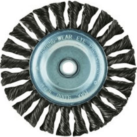 Weiler 6" Knot W/W Twist Crs 5/8"-1/2 - Walmart.com