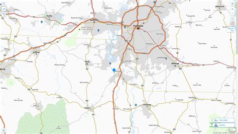 Rock Hill, South Carolina Map