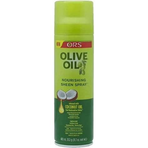 Brillantine Nourrissant Nourishing Sheen Spray Ors Olive Oil ...