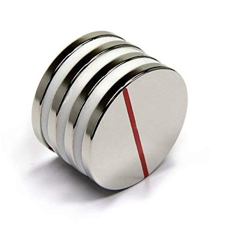 Buy CMS Magnetics Disc Magnets Neodymium N45 15 LBS Pull 1.26" Diameter ...