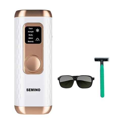 SEMINO Hazel Ice-Cooling Technology IPL Hair Removal Laser Machine FDA ...