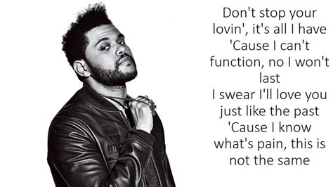 The Weeknd - Nothing Without You (Lyrics) is my fave fkn song