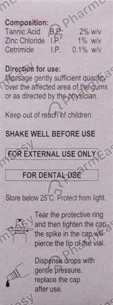 Buy STOLIN GUM ASTRINGENT 15ML Online & Get Upto 60% OFF at PharmEasy