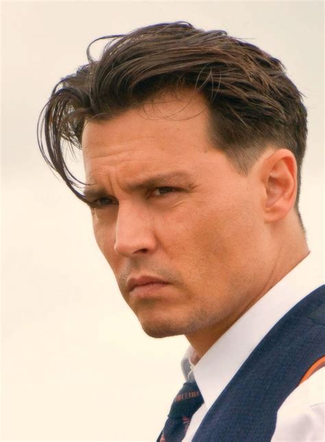 Johnny Depp Hairstyle Public Enemies - Medium Length Hairstyles