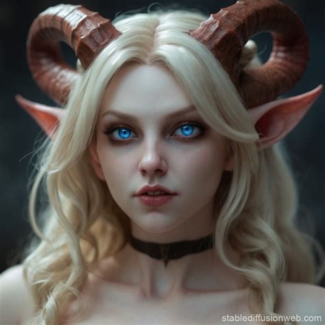 Photorealistic Succubus Portrait | Stable Diffusion Online