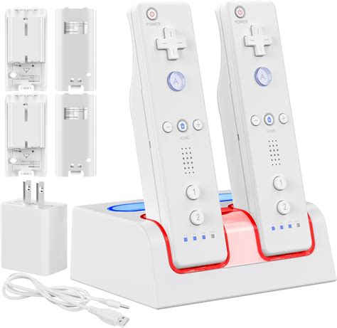 Amazon.com: KEKUCULL Remote Controller Charger Station for Wii/Wii U ...