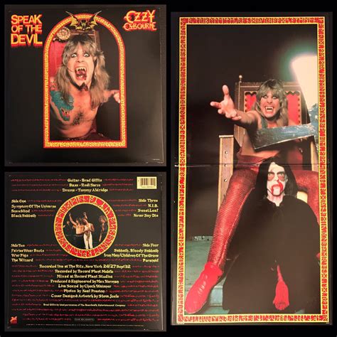 Ozzy Osbourne Speak Of The Devil Full Album