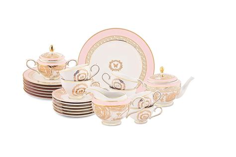 Mimosa Tea Set with Snack Service -24 Pc – Hitkari Potteries