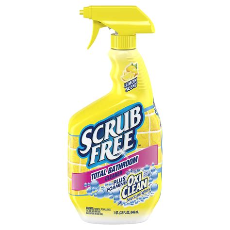 Scrub Free Plus OxiClean Total Bathroom Cleaner Spray - Shop All ...
