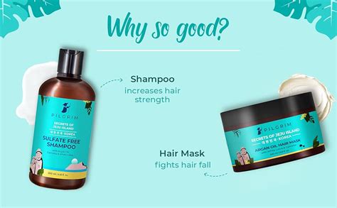 Buy PILGRIM Korean Healthy & Shiny Hair Care Kit With Jute Kit Bag ...