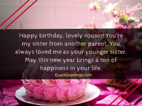 75 Fabulous Birthday Wishes for Cousin To Rigid The Bond