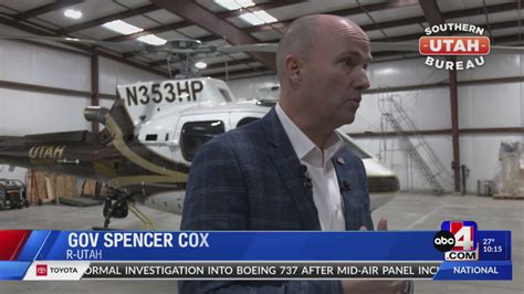 Gov. Cox discusses expansion plan for St. George Regional Airport ...