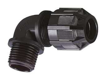 Liquid Tight Cable Gland Connector, Electrical Fittings, 1/2In., 90 Deg ...