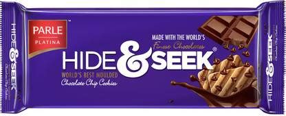 PARLE Hide and Seek Chocolate Chip Cookies Price in India - Buy PARLE ...