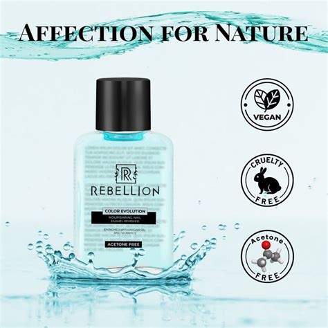 Rebellion Color Evolution Nourishing Nail Enamel Remover – Rebellion ...