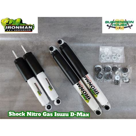 Jual SHOCK DEPAN BELAKANG NITRO GAS IRONMAN 4X4 ISUZU D-MAX - Kota ...