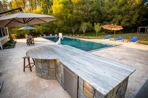 Outdoor Kitchen Pool Area 的图像结果