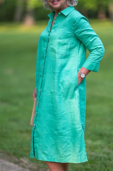 Styling a Linen Dress for Summer - Dressed for My Day